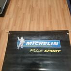 Reclame doek Michelin banden, Verzamelen, Ophalen of Verzenden, Gebruikt, Reclamebord