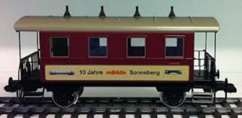 Märklin Maxi 54717 Plattformwagen "10 Jahre Sonneberg", Hobby en Vrije tijd, Modeltreinen | Overige schalen, Zo goed als nieuw