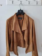 COSH exclusieve leren dames jasje maat 40, Kleding | Dames, Ophalen of Verzenden, Zo goed als nieuw, Hout