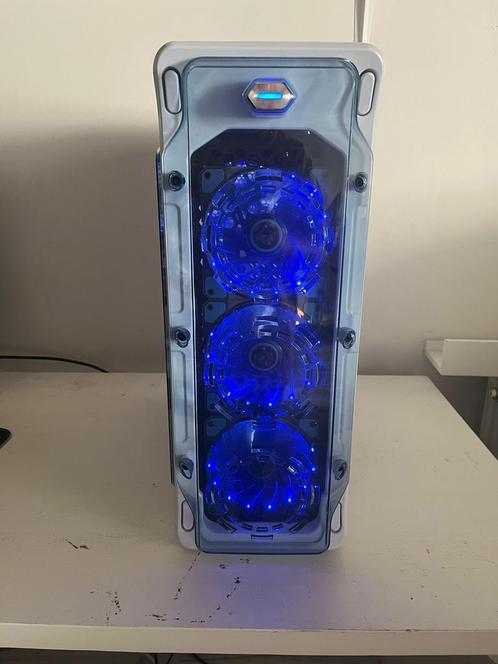 Game pc computerkast, Computers en Software, Desktop Pc's, Gebruikt, 3 tot 4 Ghz, 16 GB, Met videokaart, Gaming, Ophalen