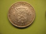 munt  prachtige gulden  1944 P, Postzegels en Munten, Munten | Nederland, 1 gulden, Zilver, Ophalen of Verzenden, Koningin Wilhelmina