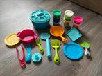 Kookset Play-doh incl nieuwe klei, Kinderen en Baby's, Ophalen of Verzenden, Zo goed als nieuw, Knutselen