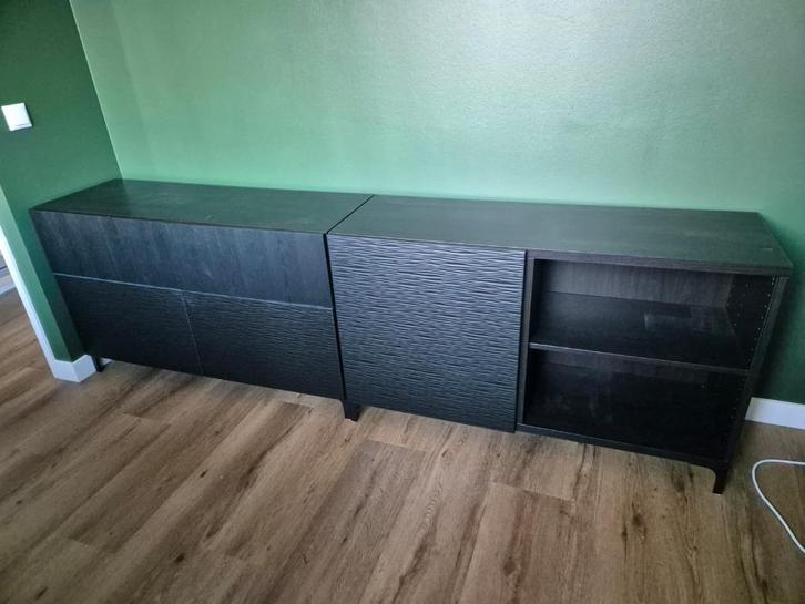 2 Ikea Besta kasten, Huis en Inrichting, Kasten | Televisiemeubels, Zo goed als nieuw, Minder dan 100 cm, 100 tot 150 cm, 25 tot 50 cm