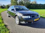 Audi A4 1.8 110KW 2001 Zwart, Auto's, Voorwielaandrijving, Stof, 74 €/maand, A4