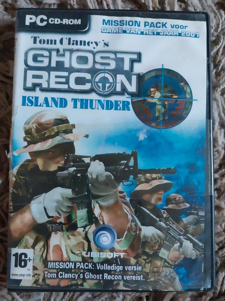 Tom clancy ghost recon Island thunder pc game, Spelcomputers en Games, Games | Pc, Gebruikt, 1 speler, Ophalen of Verzenden