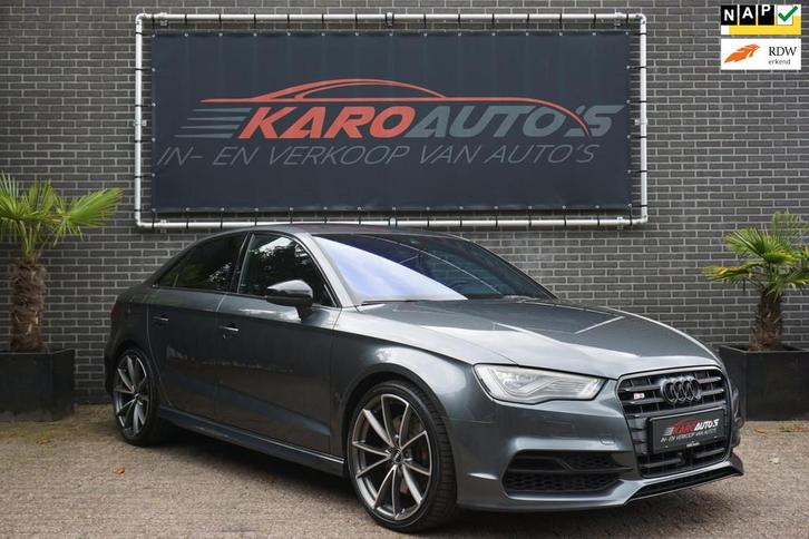 Audi S3 Limousine 2.0 TFSI AUT Quattro Led Leer ACC Navi Cam, Auto's, Audi, Bedrijf, Te koop, S3, 4x4, ABS, Achteruitrijcamera