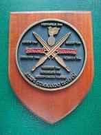 Wapenschild/ Korps Commando Troepen/ NUNCAUT NUNQUAM, Verzamelen, Militaria | Algemeen, Ophalen of Verzenden, Landmacht, Nederland