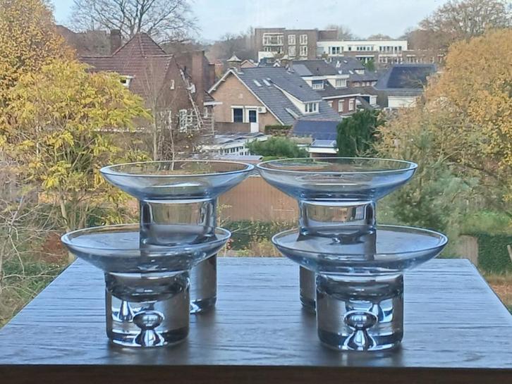 4 Sfeerlichten Kristal Bonny Krosno, Antiek en Kunst, Antiek | Glas en Kristal, Ophalen of Verzenden