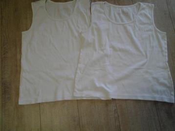 Hemden wit maat XL ,Livera slips mt 46,voetsokjes,kousjes  beschikbaar voor biedingen