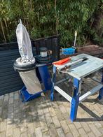 Zaagtafel met afzuiging, Doe-het-zelf en Verbouw, Gereedschap | Zaagmachines, Gebruikt, Cirkelzaag, Verzenden, 70 mm of meer