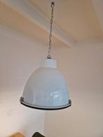 Witte industriële vintage hanglamp, Ophalen, Gebruikt, Minder dan 50 cm