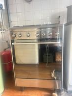Smeg gasfornuis met heteluchtoven, Witgoed en Apparatuur, Fornuizen, Ophalen, Gebruikt, Hete lucht, 4 kookzones