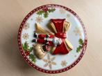 Villeroy & Boch Kerst Koektrommel Porselein, Ophalen, Zo goed als nieuw, Minder dan 50 cm