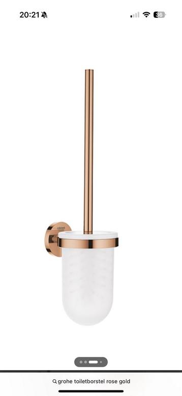 Grohe Toiletborstel - Rose Goud beschikbaar voor biedingen
