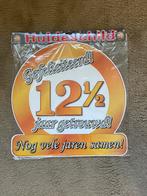 Huldeschild en vlaggetjes, Special ,12,5jr getrouwd, Diversen, Vlaggen en Wimpels, Ophalen, Nieuw