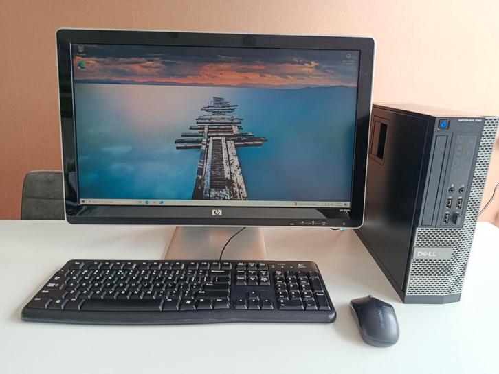 Leuke PC, Computers en Software, Desktop Pc's, Zo goed als nieuw, 3 tot 4 Ghz, HDD, 4 GB, Met videokaart, Met monitor, Ophalen