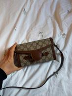 Gucci Horsebit 1955 mini, Sieraden, Tassen en Uiterlijk, Tassen | Damestassen, Ophalen of Verzenden, Zo goed als nieuw, Bruin