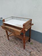 Brocante Wasmeubel met Marmeren Blad, Antiek en Kunst, Ophalen