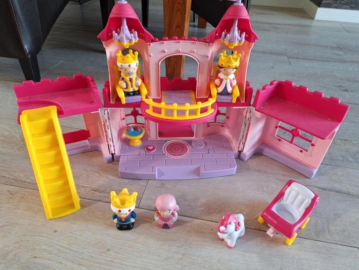Speelkasteel prinsessen, Kinderen en Baby's, Speelgoed | Poppenhuizen, Zo goed als nieuw, Poppenhuis, Ophalen