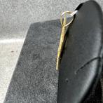 Gouden hanger | 14k | 1,91 gr | plaat met letter O | 386067, Sieraden, Tassen en Uiterlijk, Kettinghangers, Overige voorstellingen