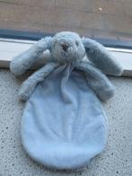 Knuffeldoek konijn / konijntje licht blauw velours Prenatal?, Ophalen of Verzenden, Zo goed als nieuw, Konijn