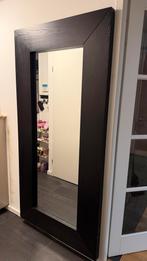 Ikea Spiegel Zwart Hout, Huis en Inrichting, Woonaccessoires | Spiegels, Ophalen, Zo goed als nieuw, 150 tot 200 cm, Rechthoekig