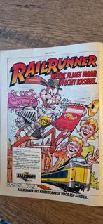 Ns railrunner a4 reclame guldentijd, Ophalen of Verzenden, 1980 tot heden, Knipsel(s)