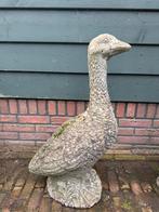 Prachtige vintage cementen gans te koop, Tuin en Terras, Tuinbeelden, Ophalen, Dierenbeeld