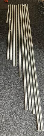 Witte Metalen Gordijnrails - Diverse Lengtes, Ophalen, Zo goed als nieuw, Wit, 200 cm of meer