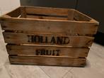 Houten krat Holland Fruit, Doe-het-zelf en Verbouw, Kratten en Dozen, Ophalen, Gebruikt, Bak of Kist