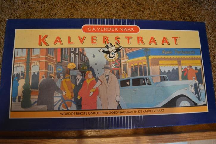kalverstraat bordspel, Hobby en Vrije tijd, Gezelschapsspellen | Bordspellen, Gebruikt, Verzenden
