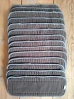 14x Wasbare luiers inleggers Alva Baby houtskool, Ophalen of Verzenden, Zo goed als nieuw, Overige typen, Overige merken
