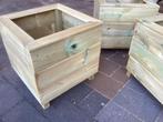 Plantenbak, bloembak van geïmpregneerd tuinhout, Ophalen of Verzenden, Nieuw