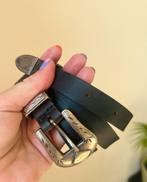 Leren riem vintage, 100 cm of meer, Verzenden, Zo goed als nieuw, Minder dan 3 cm