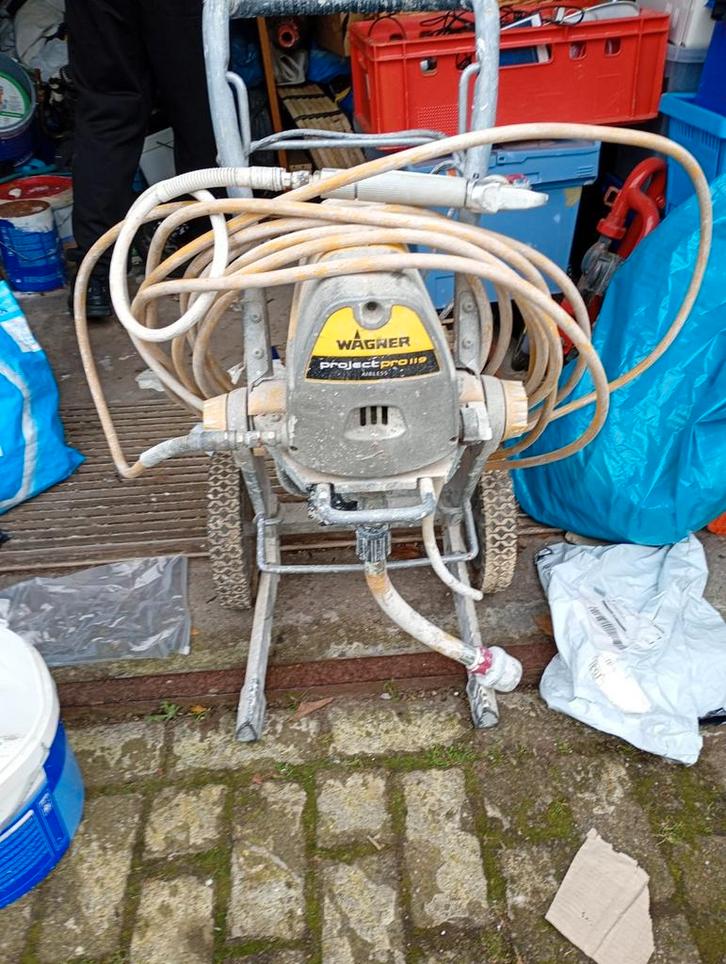 Wagner Project Pro 117 Verfspuit, Doe-het-zelf en Verbouw, Overige Doe-het-zelf en Verbouw, Gebruikt, Ophalen of Verzenden