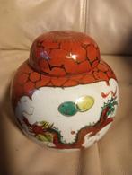 Chinese porseleinen pot met deksel, Ophalen of Verzenden