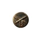 WWII US Collar Disc Artillery B Screwback, Verzamelen, Militaria | Tweede Wereldoorlog, Ophalen of Verzenden, Landmacht, Amerika