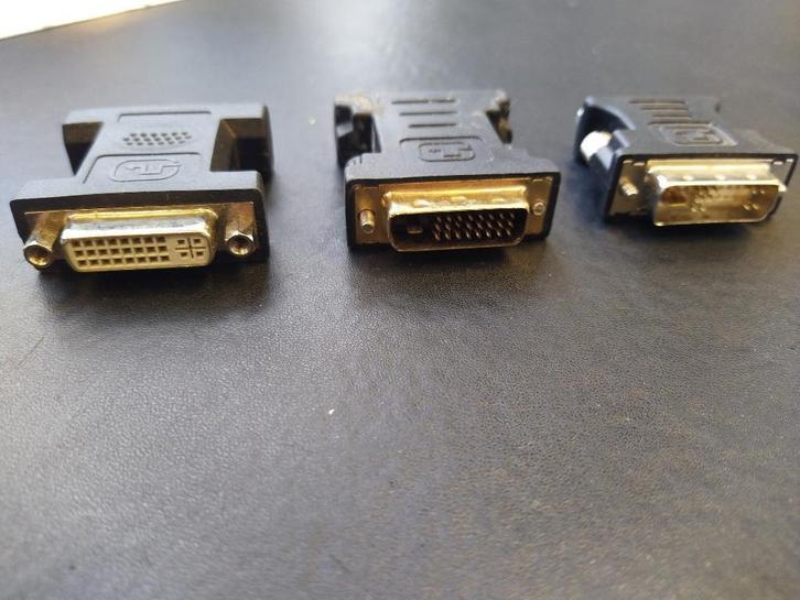 DVI verlopen, Computers en Software, Pc- en Netwerkkabels, Zo goed als nieuw, Ophalen of Verzenden