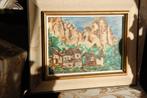 Schilderij/ paneel van Enrico Donati 1958, Ophalen of Verzenden, Schilderij, Minder dan 50 cm