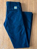 Carhartt WIP Sid Pant Donker blauw, Maat 26x32 (152), Kinderen en Baby's, Ophalen of Verzenden, Gebruikt, Jongen of Meisje, Broek