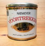 Blik - leeg. Niemeyer voortrekker naturel pijptabak blik 3., Verzamelen, Ophalen of Verzenden, Gebruikt, Tabaksdoos of Verpakking