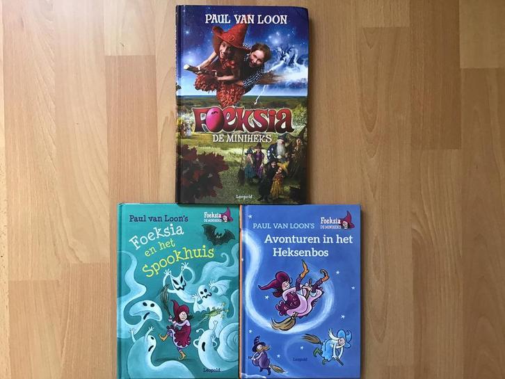paul van loon. Foeksia/avonturen in het heksenbos/spookhuis, Boeken, Kinderboeken | Jeugd | onder 10 jaar, Zo goed als nieuw, Ophalen of Verzenden