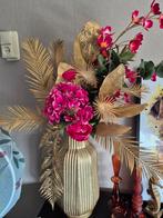 Vaas met kunstbloemen, Ophalen, Overige materialen, Overige kleuren, Zo goed als nieuw