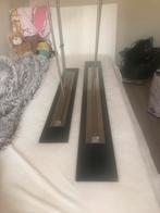 Moderne decoratieve objecten, Huis en Inrichting, Lampen | Vloerlampen, Ophalen of Verzenden, Zo goed als nieuw, Metaal, 100 tot 150 cm