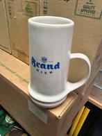 Brand pul wit porselein dubbeldruk, Ophalen, Zo goed als nieuw, Pul(len), Brand