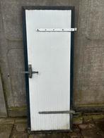 Loopdeur 75 breed 200 hoog, Doe-het-zelf en Verbouw, Deuren en Horren, Ophalen, Gebruikt, Minder dan 80 cm, Buitendeur