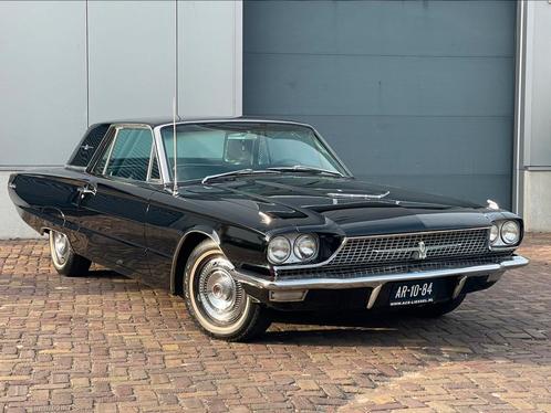 Ford Thunderbird 1966 V8 6391cc 315pk. Automaar, Leder, Auto's, Oldtimers, Particulier, Ford, LPG, Coupé, Automaat, Zwart, Zwart