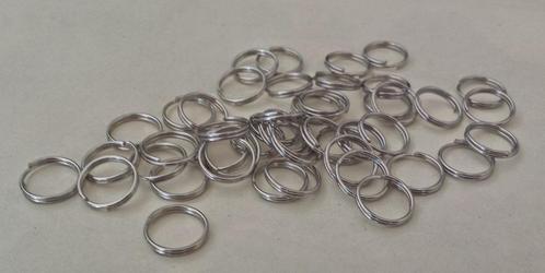 50 Stuks Dubbele Ring Splitring Jumpring 10mm Ringetjes, Hobby en Vrije tijd, Kralen en Sieraden maken, Nieuw, Kraal, Ophalen of Verzenden