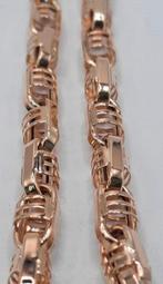 gouden fantasie ketting 14kt, Sieraden, Tassen en Uiterlijk, Kettingen, Www.bredajuwelier.nl, Nieuw, Ophalen of Verzenden, Www.bredajuwelier.nl