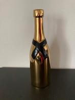 Luxury decoratie Champagne fles vaas Goud Nieuw!, Overige kleuren, Aardewerk of Porselein, Nieuw, Ophalen of Verzenden